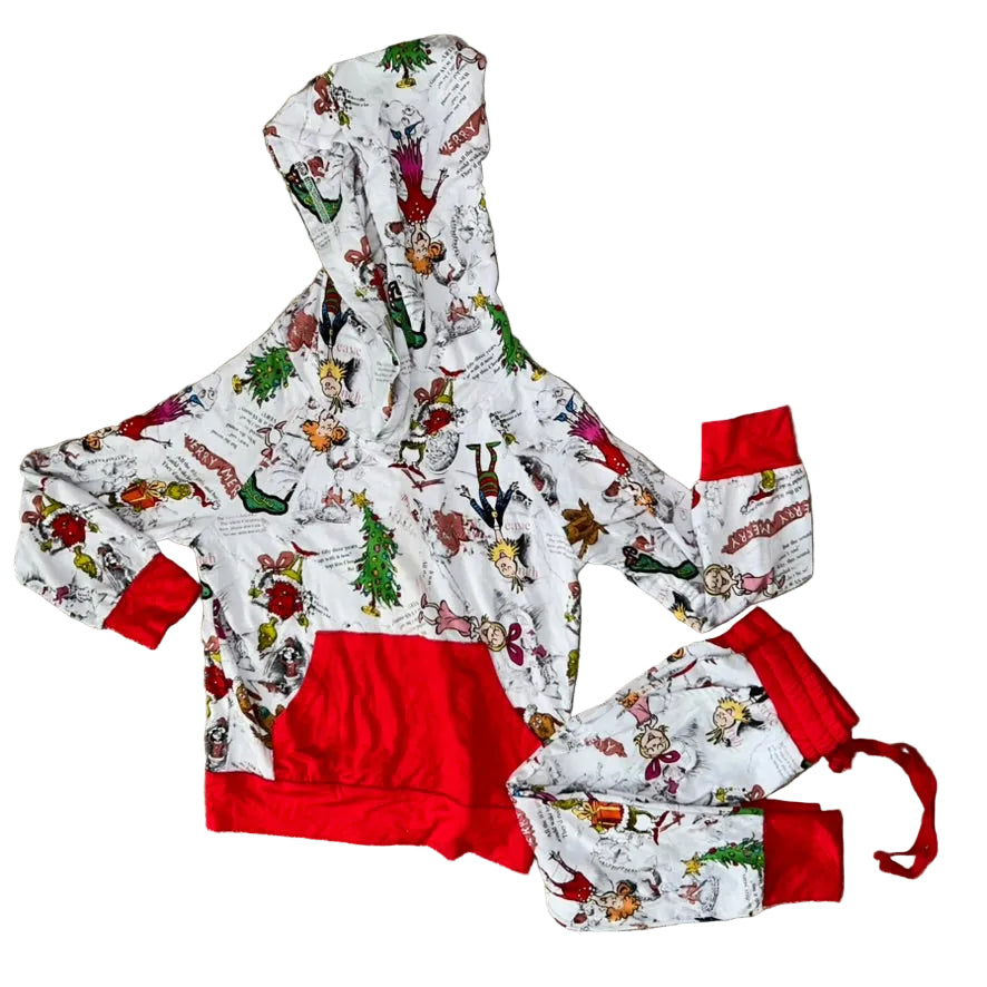 Vintage Whos Hoodie & Jogger Set