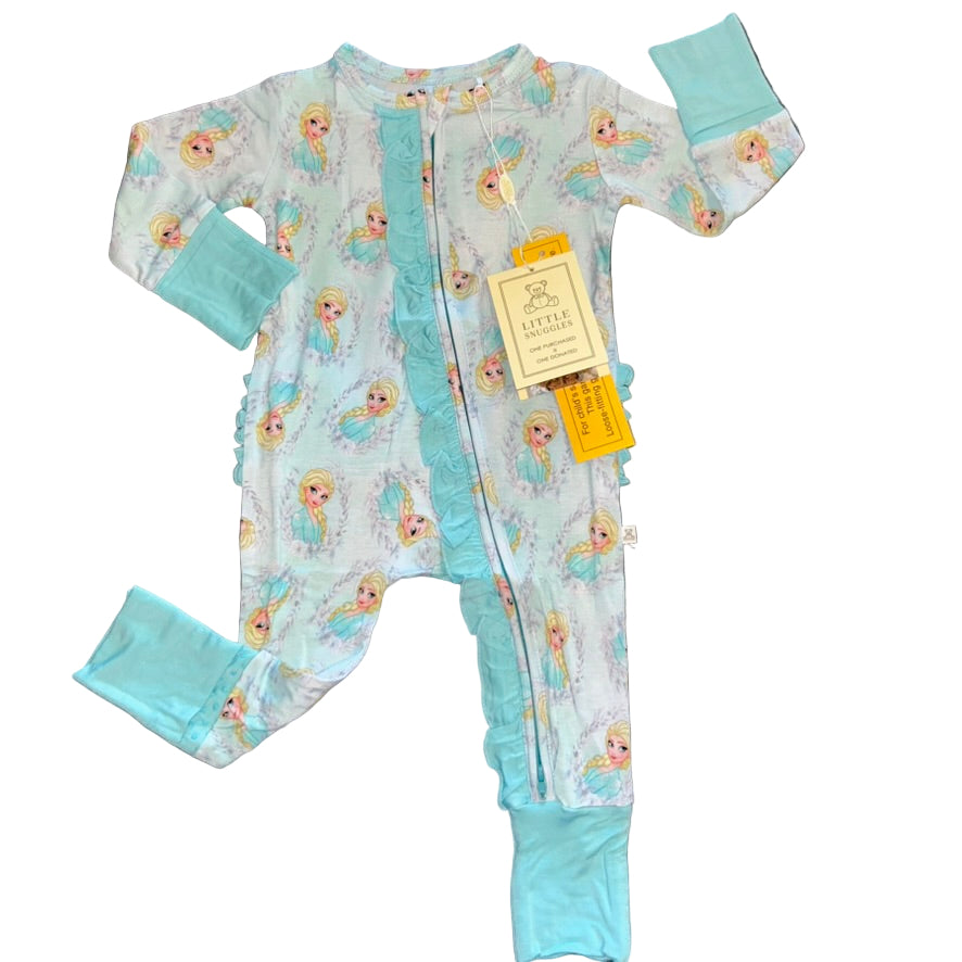 Ice Princess Ruffled Convertible Zippy