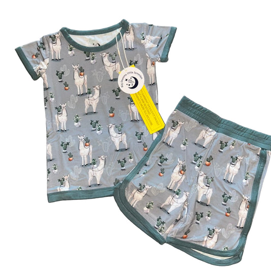 Prickly Llama Shorts Set