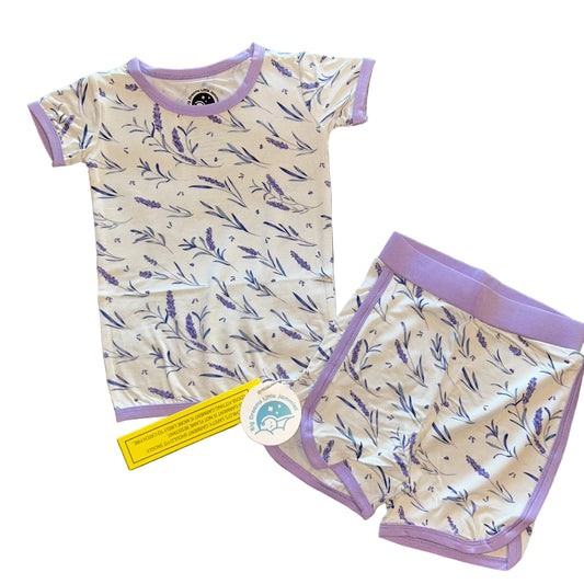 Lavender Lullabies Shorts Set