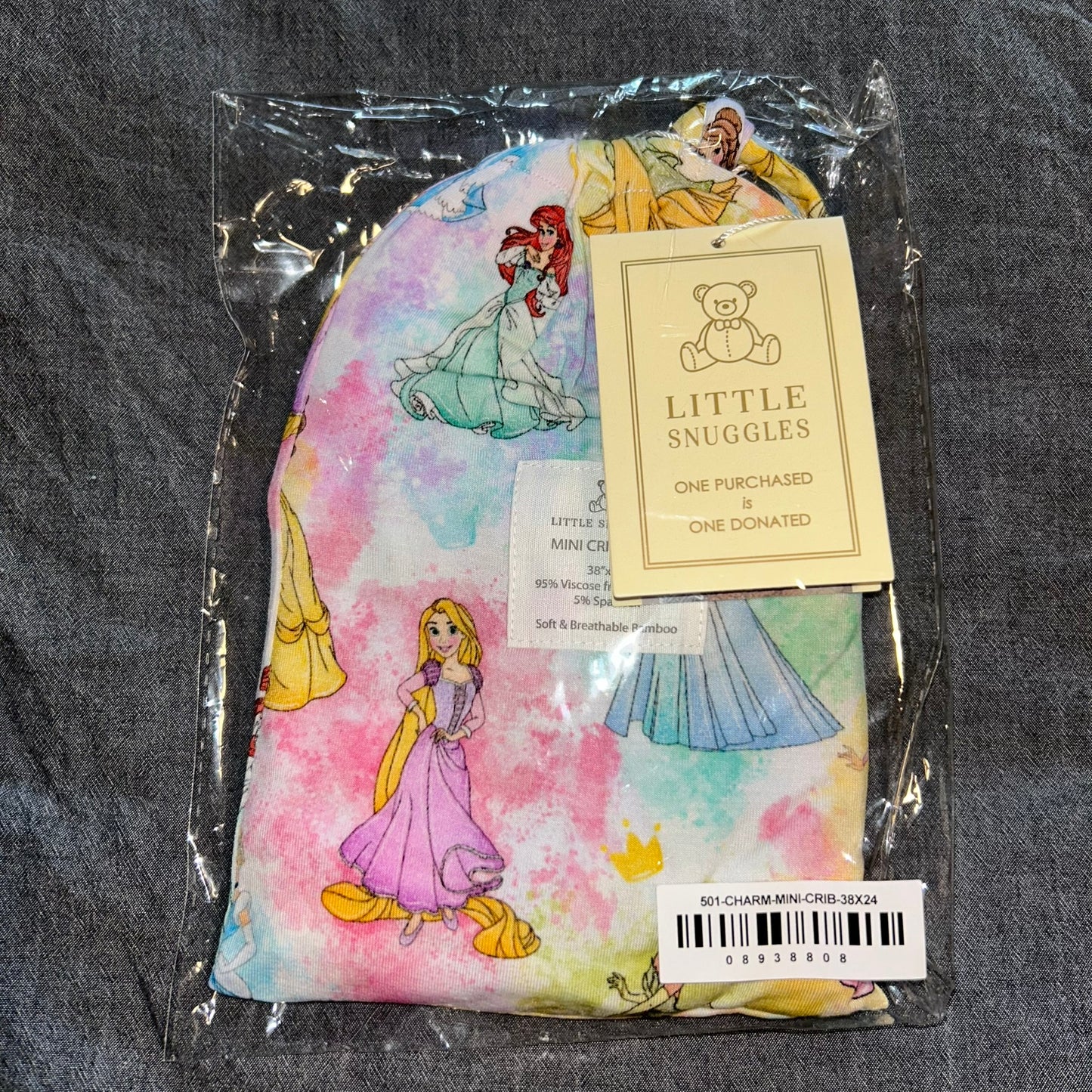 Princess Charm Crib Sheet