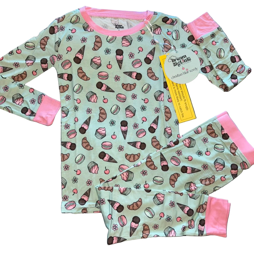 Berry Cute Bakery Long Sleeve Set