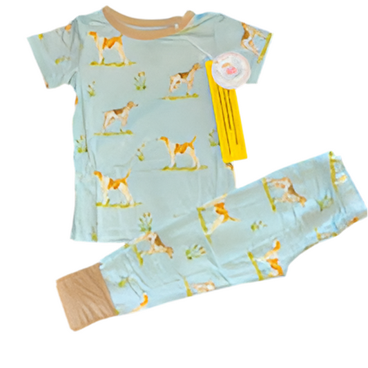 Hunting Dogs Short Sleeve Set