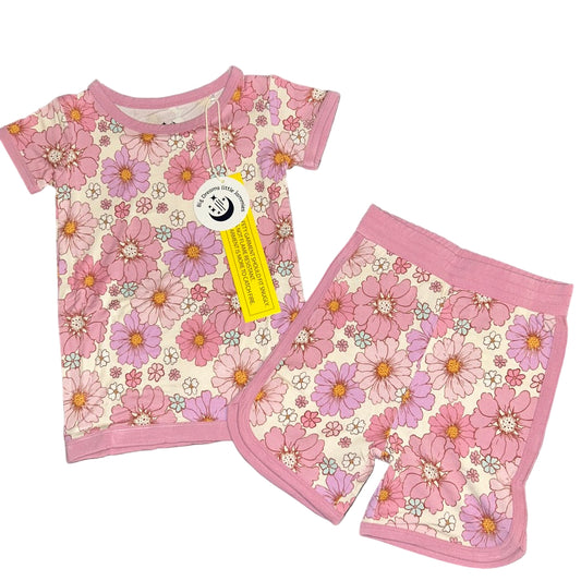 Powerful in Pink Shorts Set