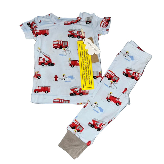 Firetruck Dalmatians Short Sleeve Set
