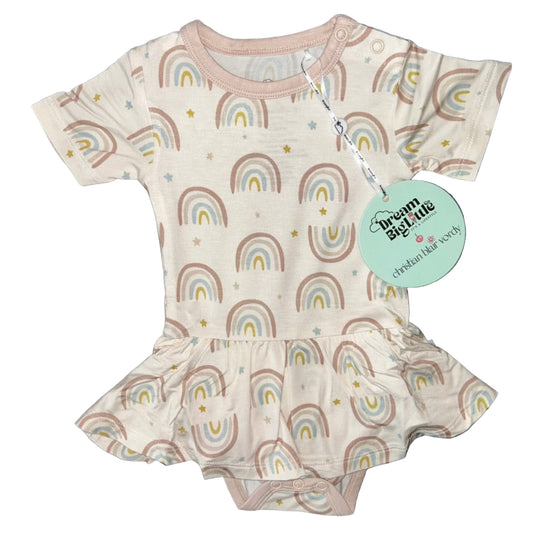Raleigh's Rainbows Bodysuit Twirl Dress