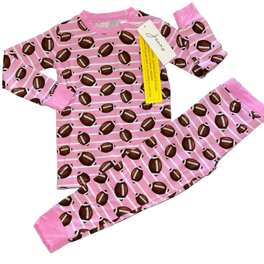 Girls Football Long Sleeve Set