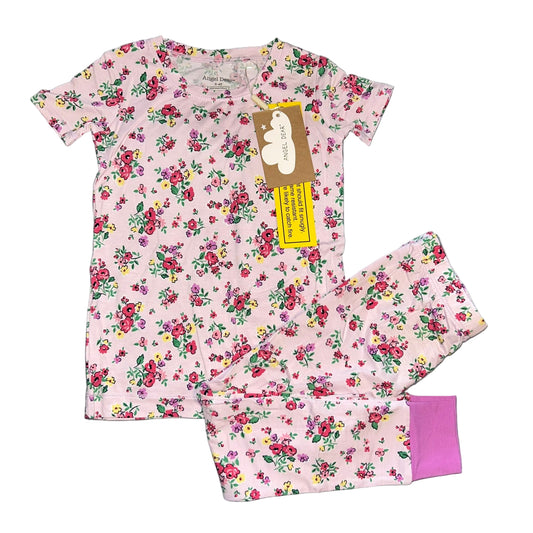 Preppy Roses Floral Short Sleeve Set
