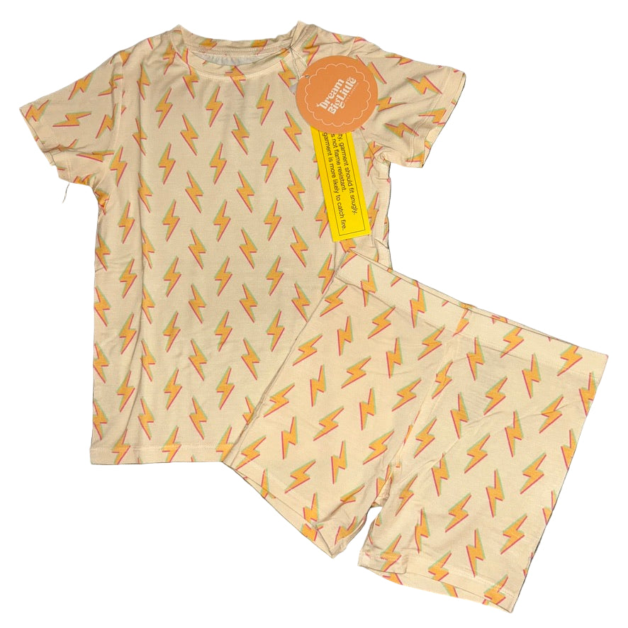 Bolt to Bed Shorts Set