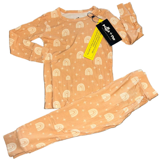 Rainbow Ribbed Long Sleeve Set