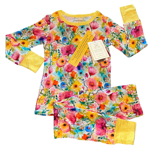 Golden Blooms Long Sleeve Set