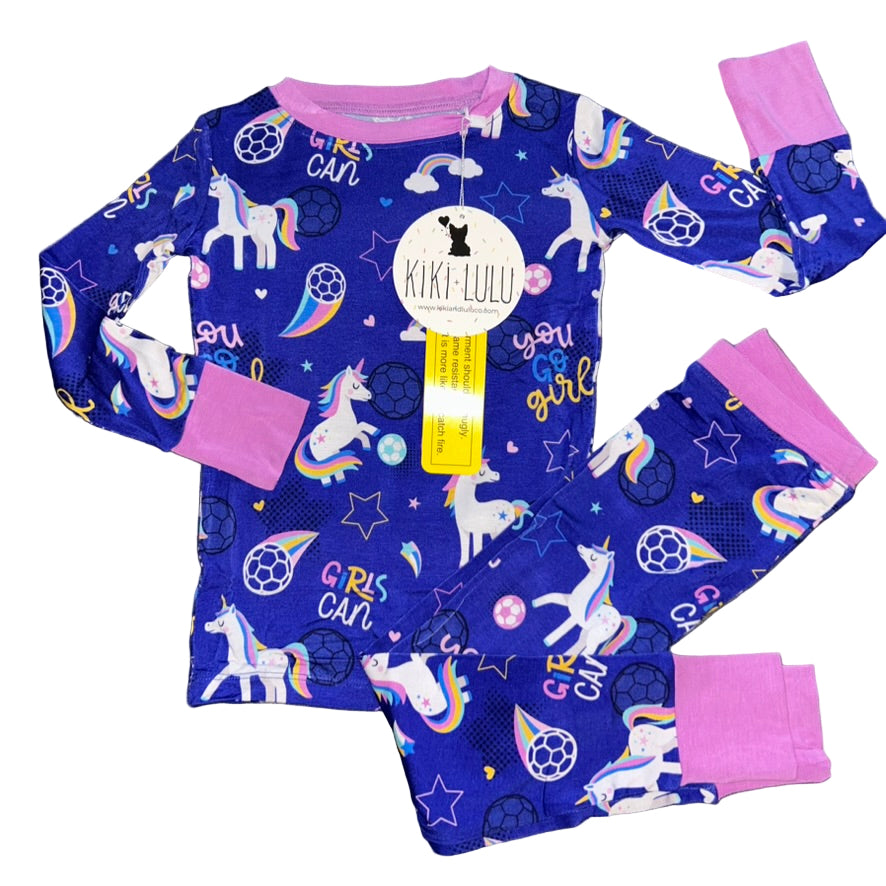 Unicorn Goals Long Sleeve Set