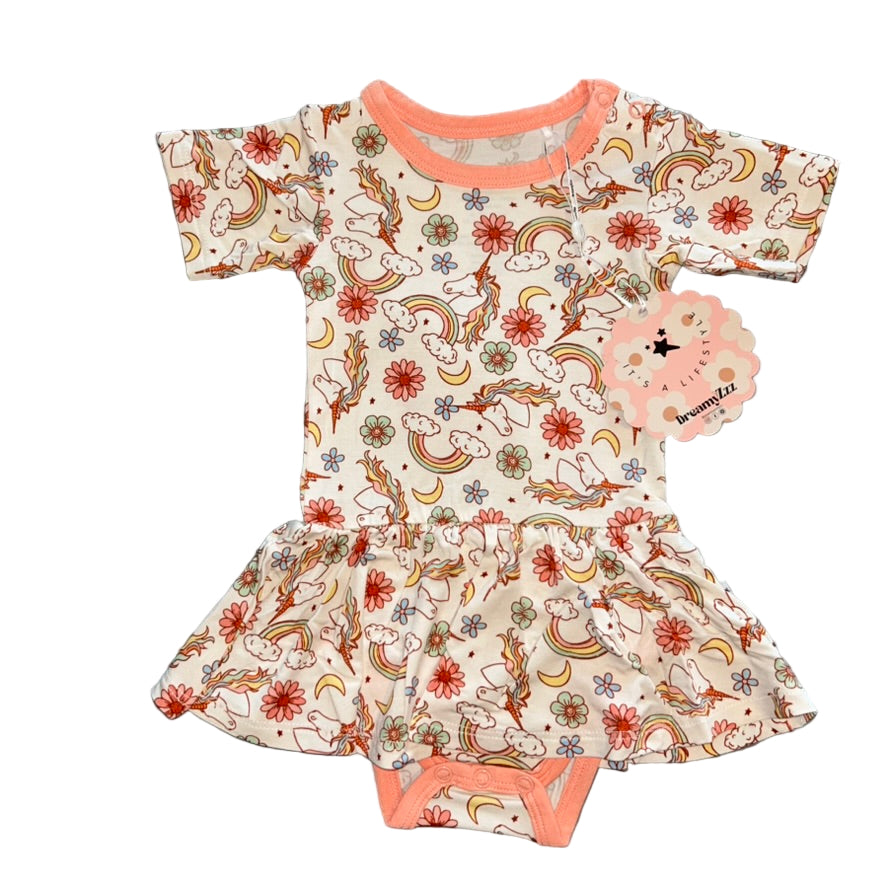 Enchanted Dreams Bodysuit Twirl Dress