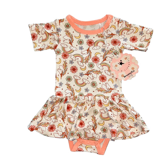 Enchanted Dreams Bodysuit Twirl Dress