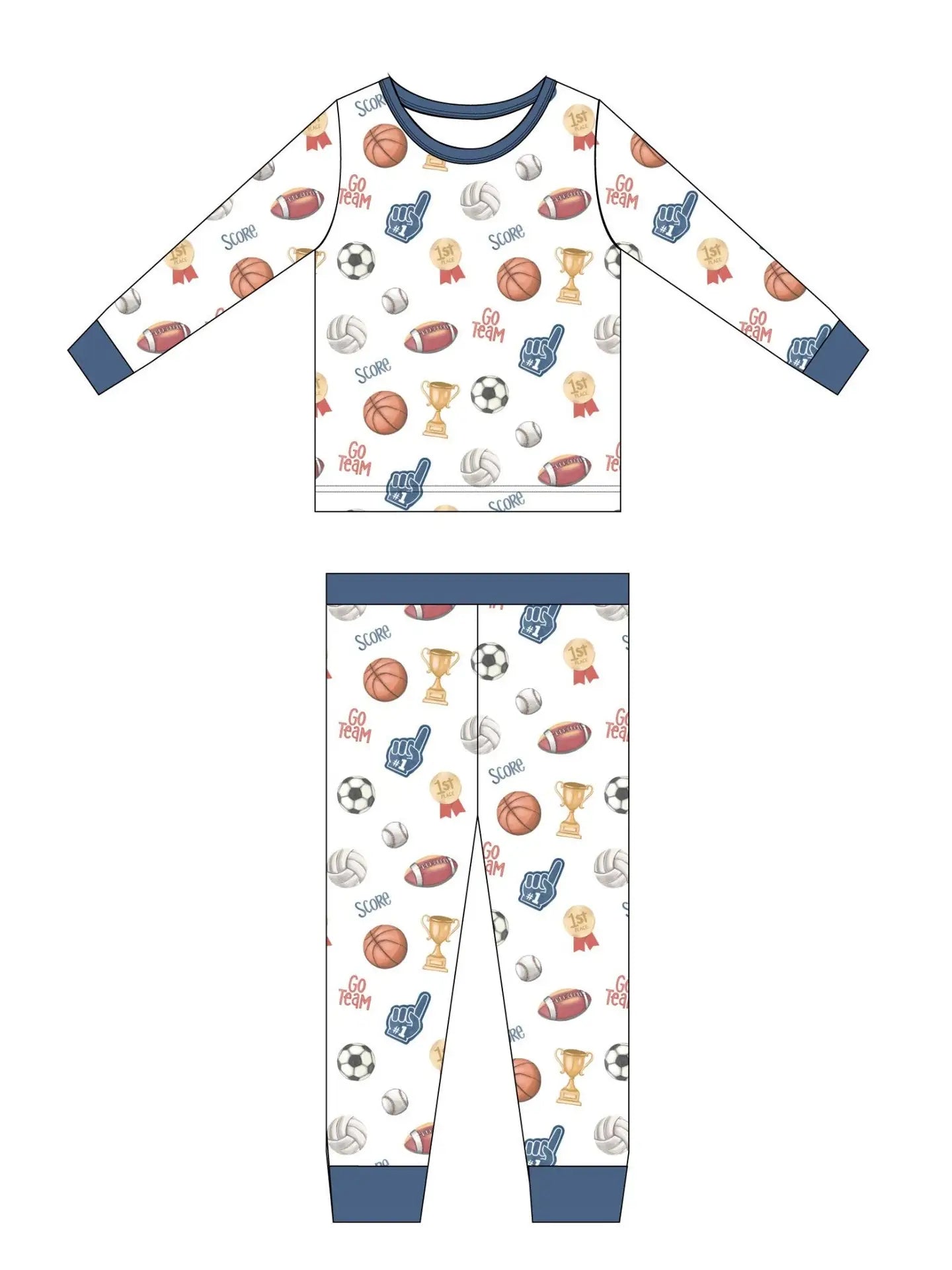 All Stars Long Sleeve Set