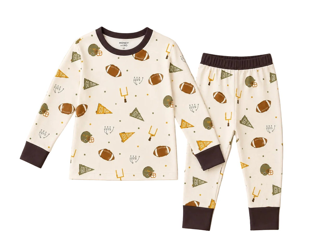 Vintage Football Long Sleeve Set