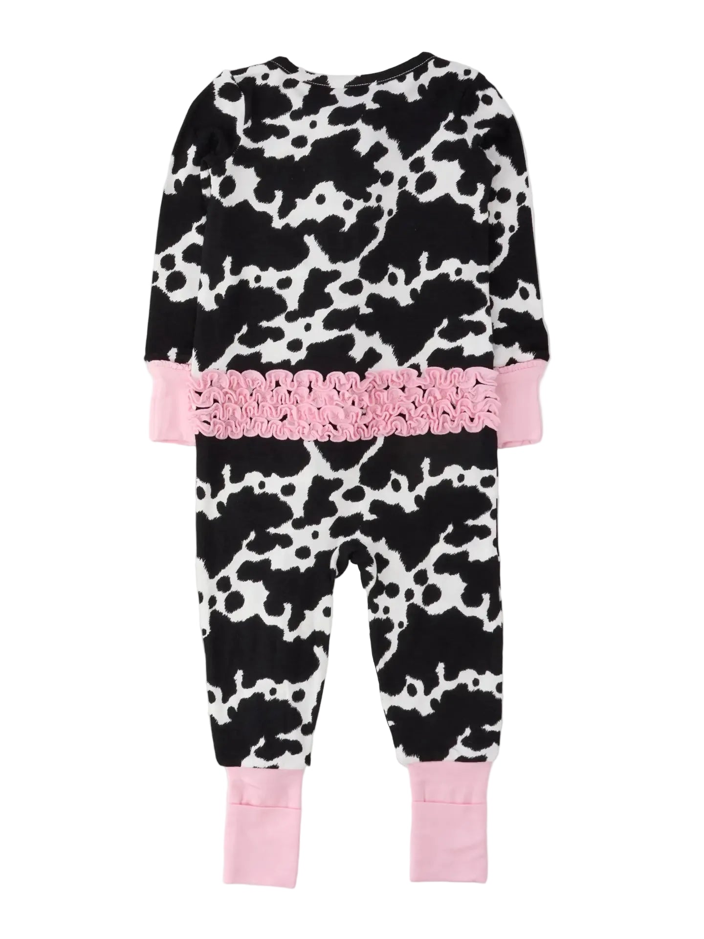 Moo Crew Ruffled Convertible Zippy