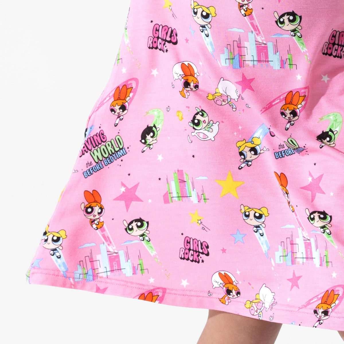 Powerpuff Girls Short Sleeve Dress