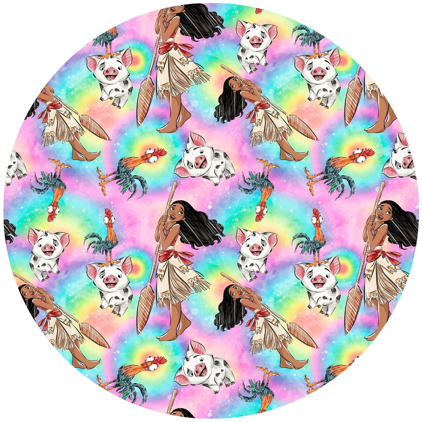Island Friends Short Sleeve Twirl Dress