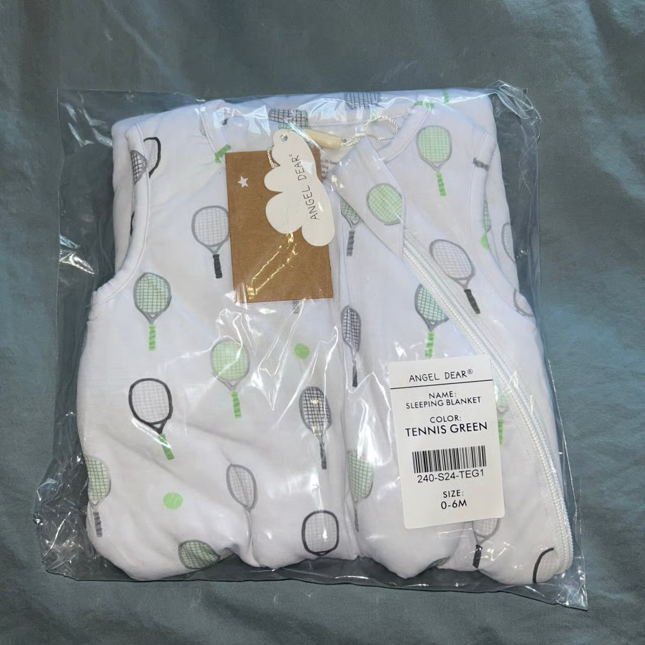 Tennis Green Sleep Sack