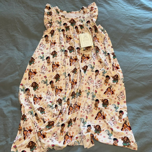 Maui & Friends (Moana) Nightgown Sleep Dress