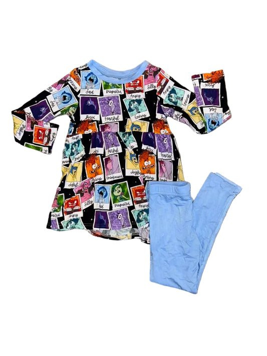 Emotions Long Sleeve Peplum Set