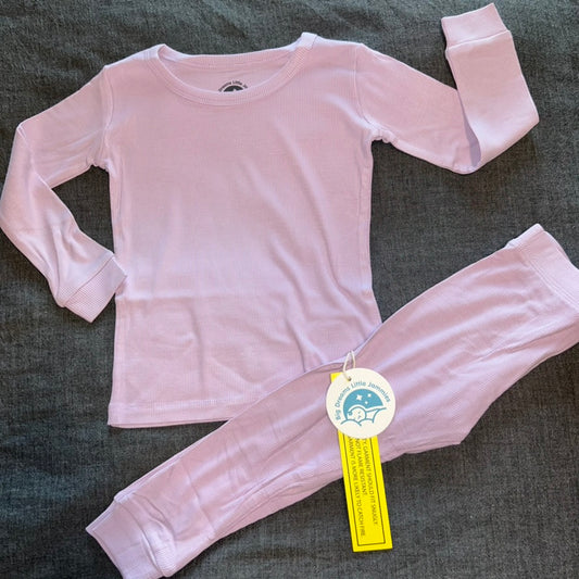 Lavender Ribbed Long Sleeve Set
