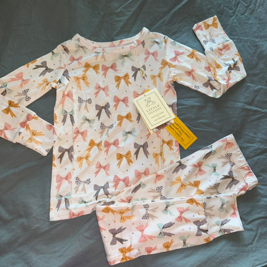 Blooming Bows Long Sleeve Set