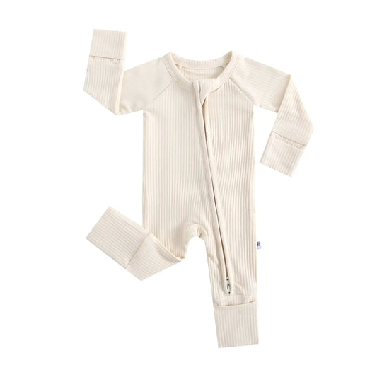 Oatmeal Ribbed Convertible Zippy
