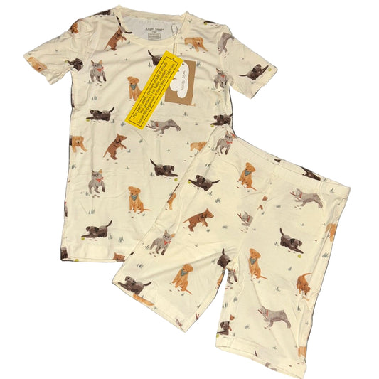 Watercolor Puppies Shorts Set