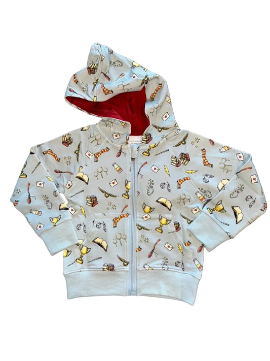 Potter Magic Zip Up Hoodie Sweatshirt