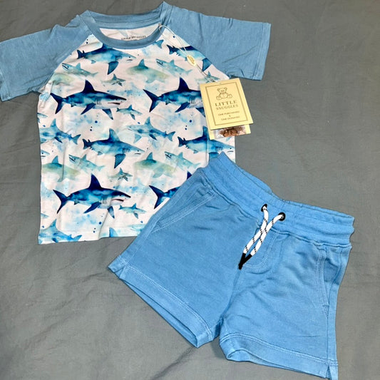 Shark Attack Daywear Shorts Set