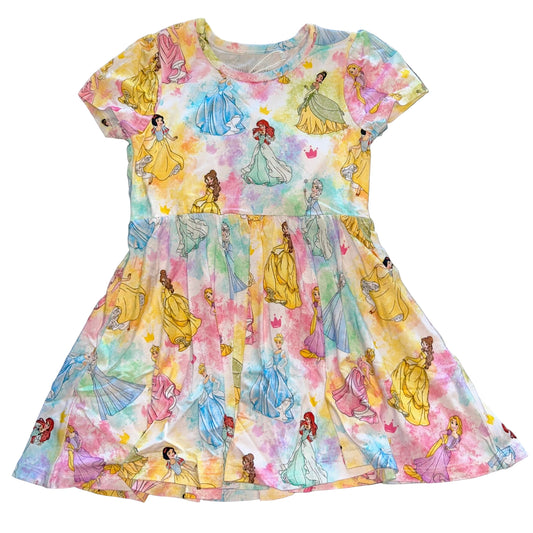 Princess Charm Short Sleeve Twirl Dress