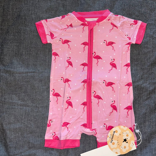 Flocking Flamingos Shorty