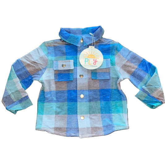 Arctic Plaid Shacket