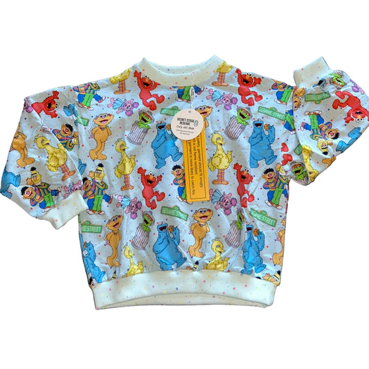 Sunny Street Speckles Crewneck Sweatshirt