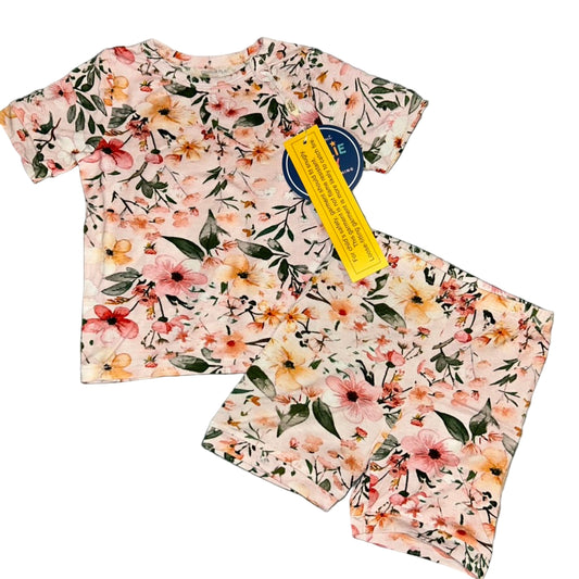 Spring Floral Shorts Set