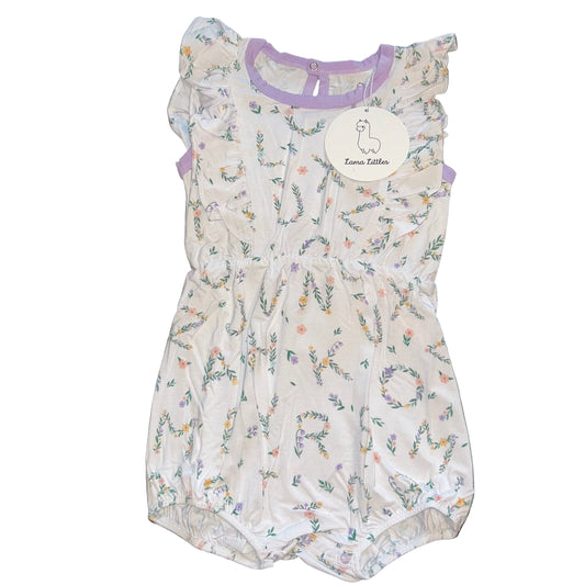 Blooming ABC's Bubble Romper