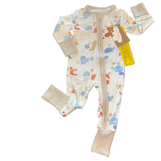 Coastal ABCs Convertible Zippy