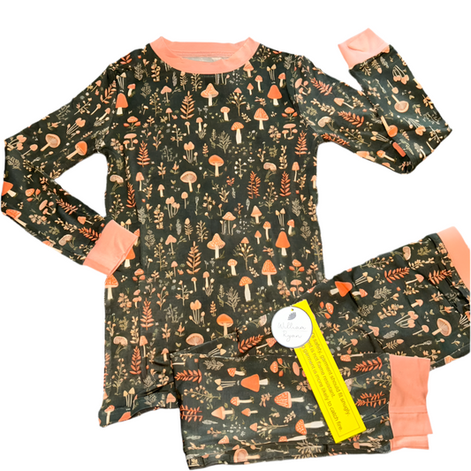 Forest Mushroom Long Sleeve Set