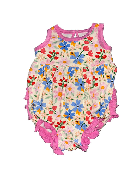 Strawberry Fields Bubble Romper