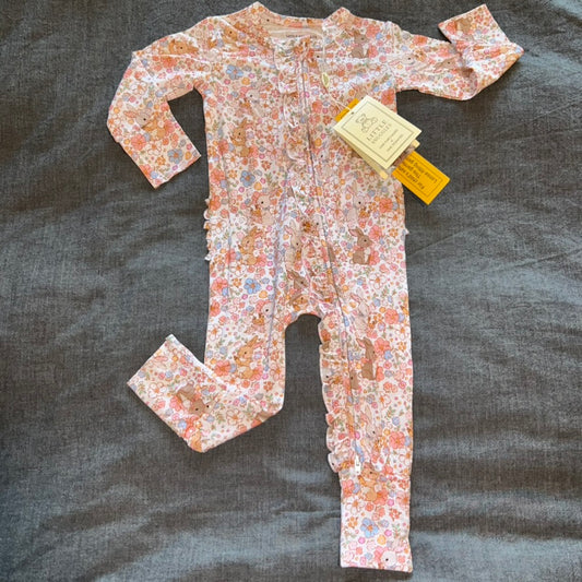 Blossom Bunnies Ruffled Convertible Zippy