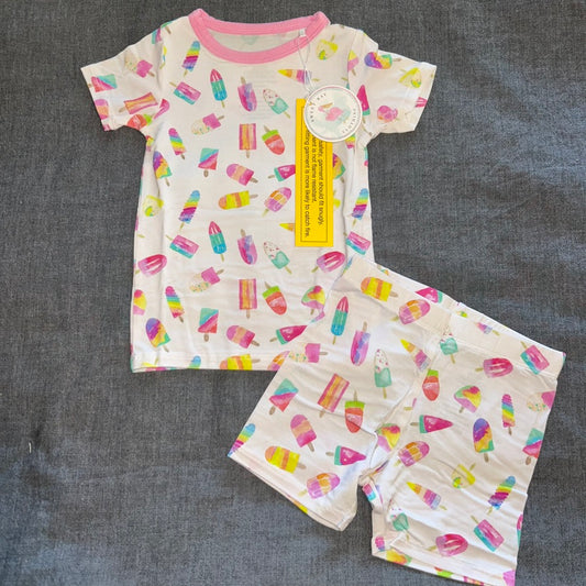 Popsicle Shorts Set