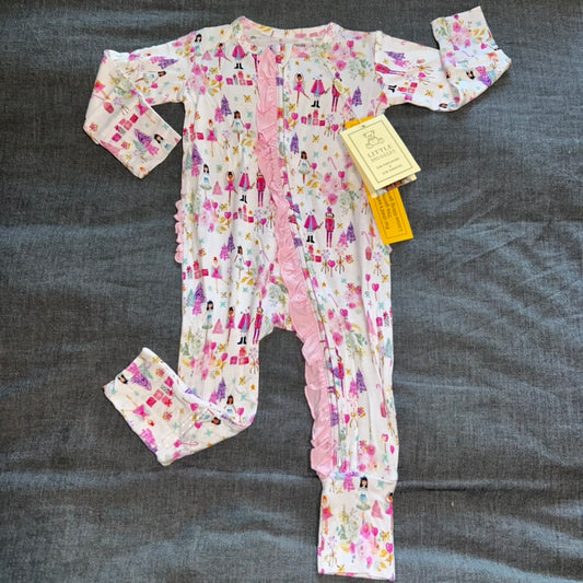 Sugar Plum Fairy Ruffled Convertible Zippy