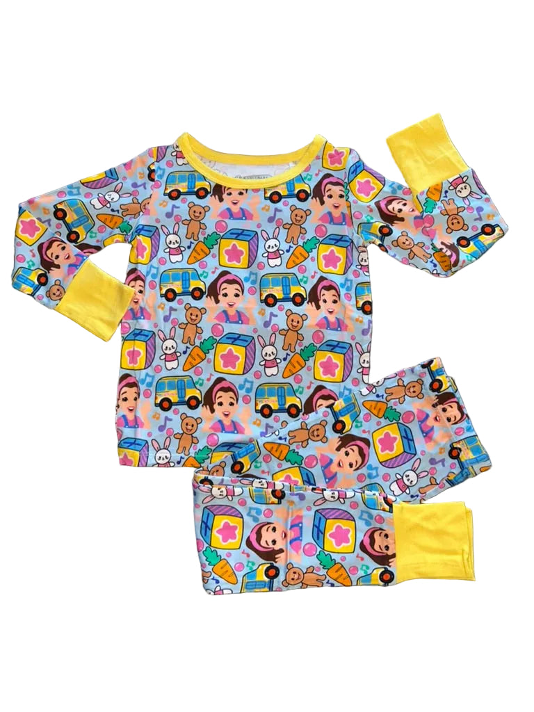 Sunny Day Songs Long Sleeve Set