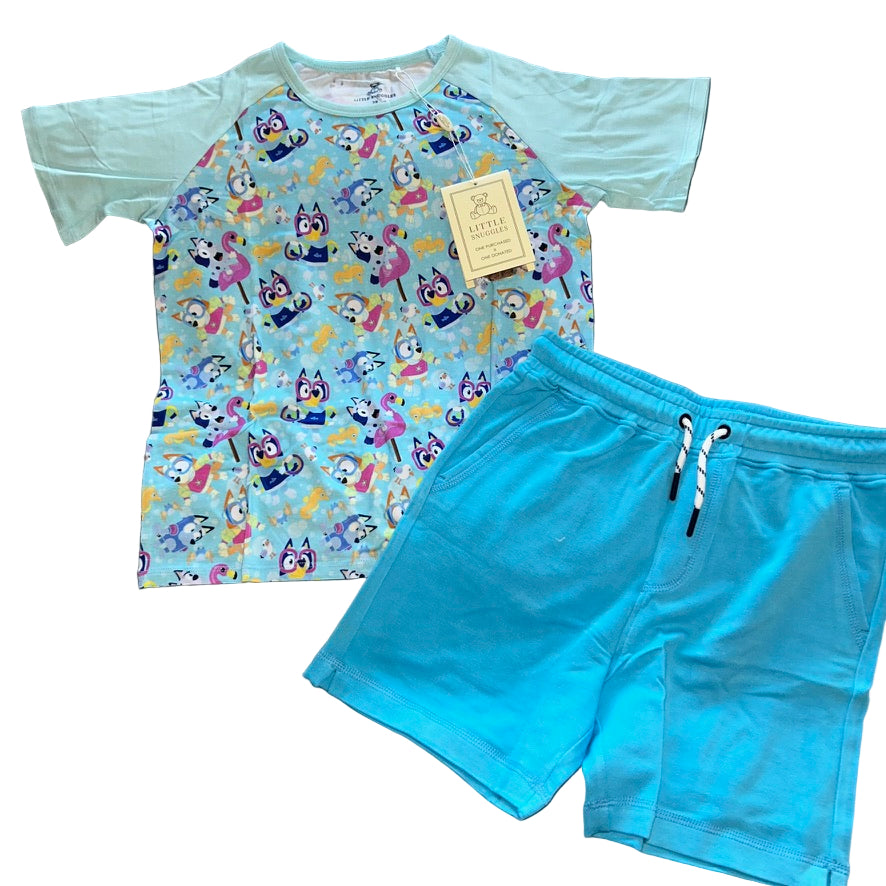 Doggie Paddle Daywear Shorts Set