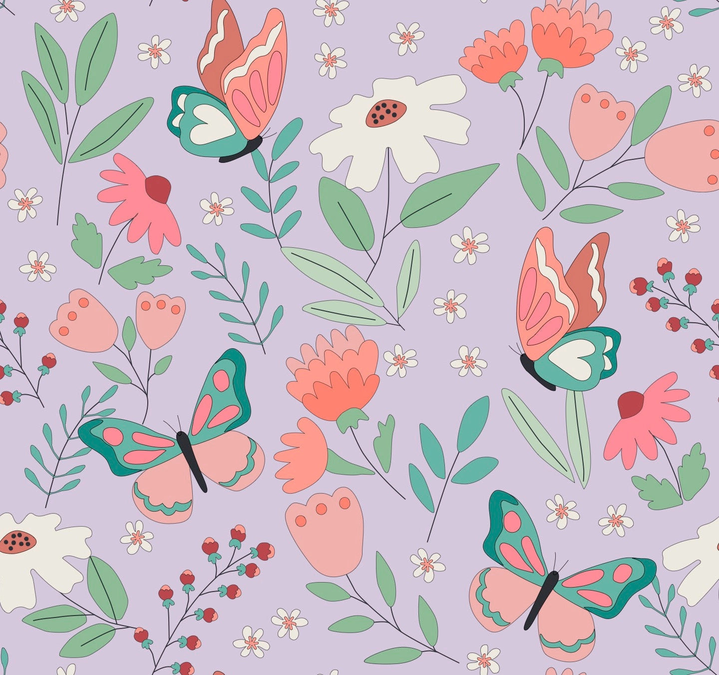 Blooming Love Crib Sheet