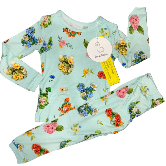 Topiary Friends Long Sleeve Set