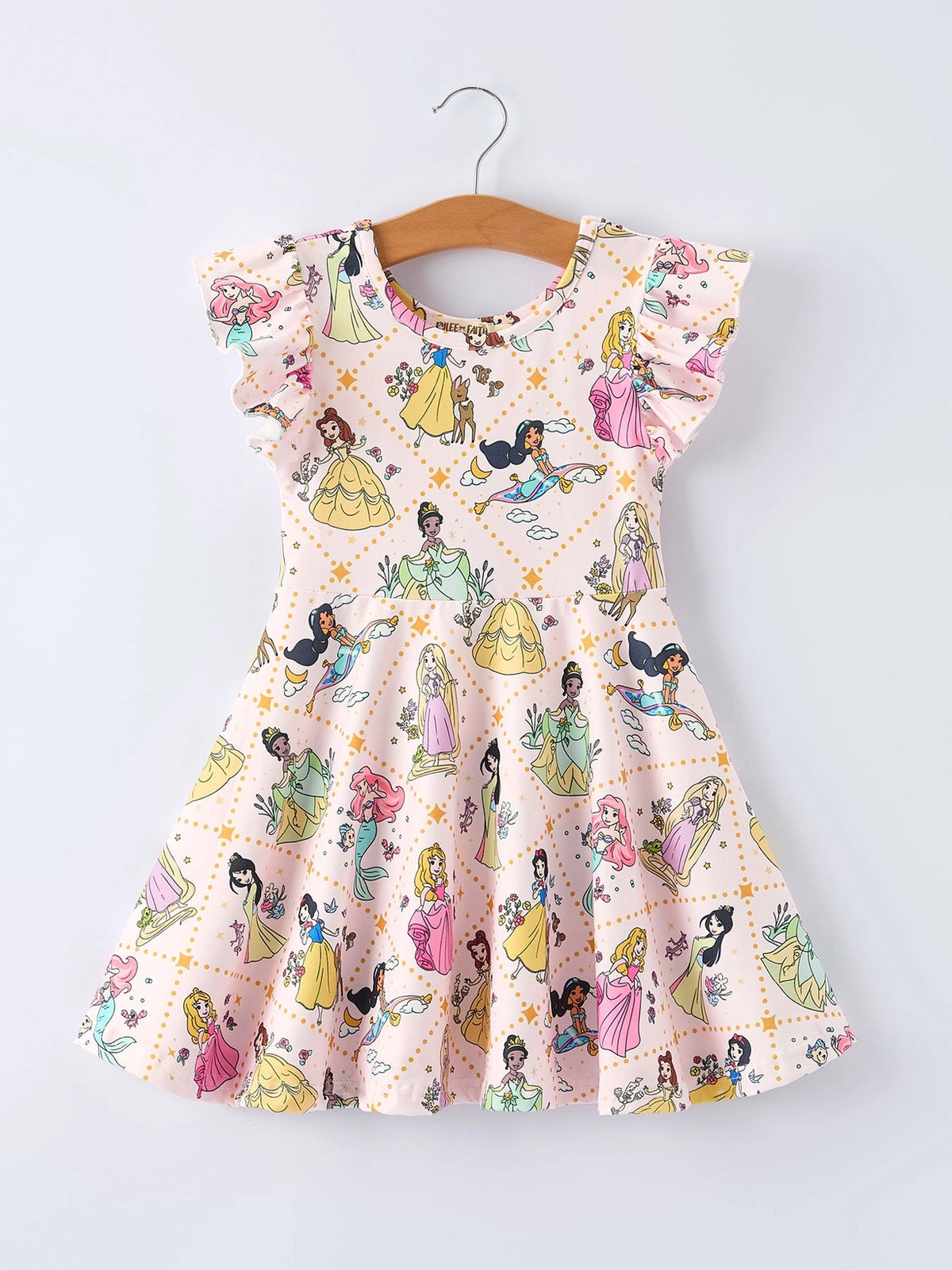 Enchanted Ever After Short Sleeve Polyester Twirl Dress