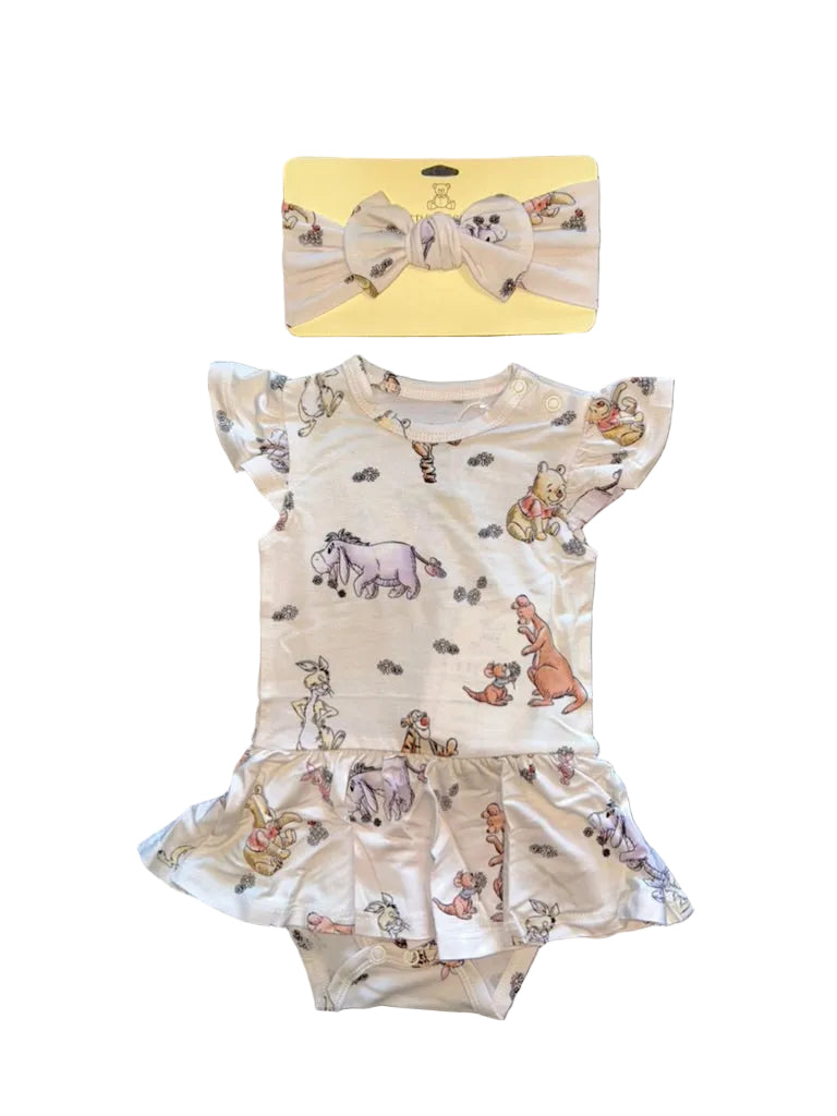 Daisy Day Friends Bodysuit Twirl Dress